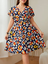 Robe courte fleurie Eliza